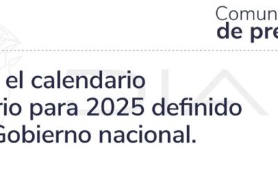 Este es el calendario tributario para 2025 definido por el Gobierno nacional.