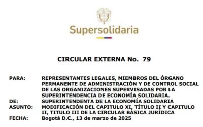 CIRCULAR EXTERNA No. 79