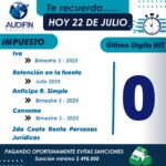Te recuerda, hoy 22 de Julio